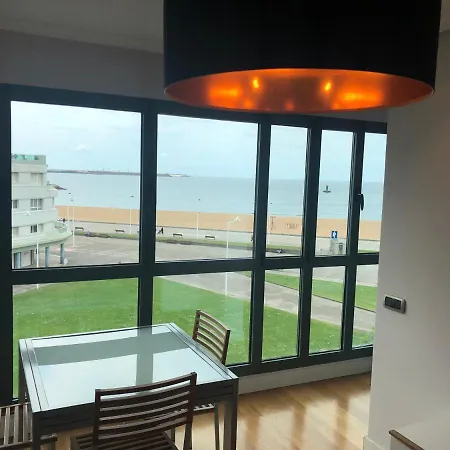 Primera Linea Playa+parking Gratis * Gijon